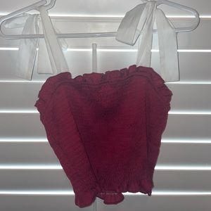 Maroon Tie Top for mississippi state